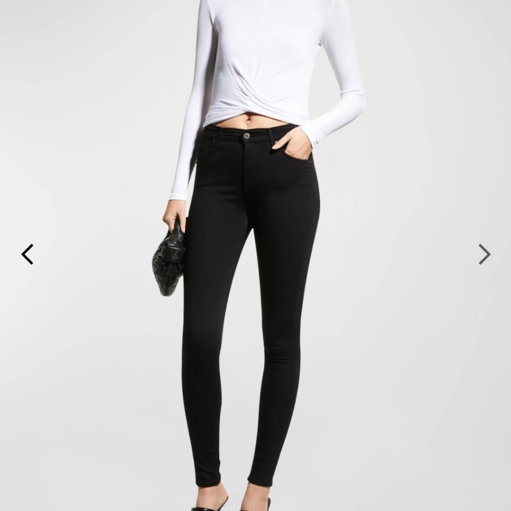 AG FARRAH ANKLE HIGH RISE SKINNY JEANS